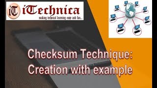 11 Checksum Creation with example [upl. by Lat]