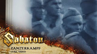 SABATON  Panzerkampf Official Lyric Video [upl. by Lahcsap861]