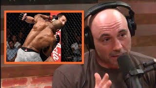 Joe Rogan on Yoel Romero KOing Luke Rockhold [upl. by Refeinnej104]