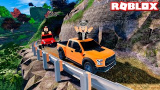 Yeni Arabalarımız ile Dağa Tırmanıyoruz  Panda ile Roblox Ultimate Driving [upl. by Enamrej411]