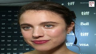 Margaret Qualley Interview Sanctuary Premiere TIFF 2022 [upl. by Tammy472]