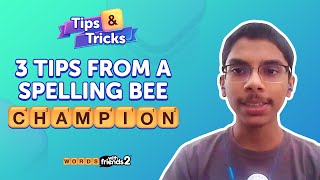 3 Spelling Tips from ScrippsNationalSpellingBee Octochamp Rishik [upl. by Gerg275]