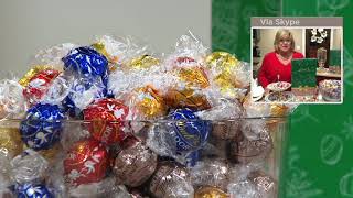 Lindt 150Pc Lindor Chocolate Truffles in Gift Box on QVC [upl. by Meingoldas]