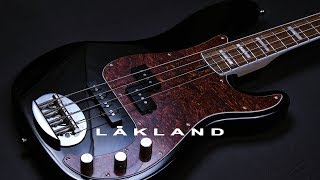 Lakland PJ Black Skyline 4464 Bass Demo [upl. by Ecnadnac]