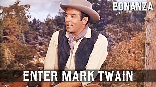 Bonanza  Enter Mark Twain  Episode 05  Western Series  Cowboys [upl. by Noitsirhc]