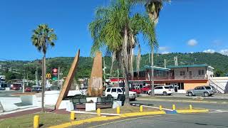 Utuado Pueblo al Barrio Mameyes Abajo en Utuado Puerto Rico [upl. by Mook232]