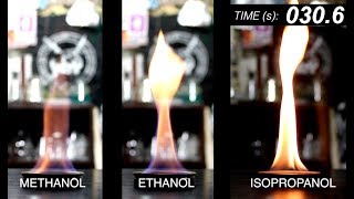 Alcohol Comparison  Methanol vs Ethanol vs Isopropanol [upl. by Perice]