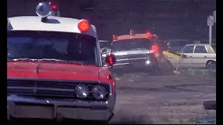 64 Caddy Ambulance chases 64 Olds Ambulance [upl. by Capps]