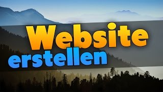 Kostenlose Website erstellen und hosten Tutorial [upl. by Nilrem]