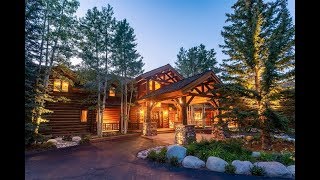 Stately Mountain Lodge in Aspen Colorado  Sothebys International Realty [upl. by Alleinnad449]