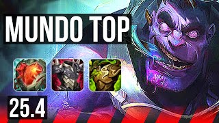 DR MUNDO vs NASUS TOP  4110  KR Diamond  254 [upl. by Toni]