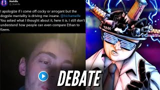 DEBATE With an H3H3 Fan Starkilla [upl. by Elohcim]