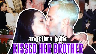 That Time Angelina Jolie Kissed Her BROTHER [upl. by Noyr782]