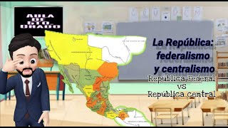 La República federalismo y centralismo [upl. by Airat411]