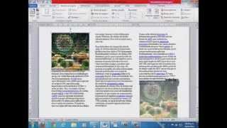 TUTORIAL  Como hacer un tríptico en Word 2010 [upl. by Nitsu]