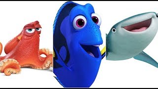 FINDING DORY BUSCANDO A DORY 2016 CREDITOS COMPLETOS ESPAÑOL LATINO VERSION DFE DISNEY CHANNEL [upl. by Pilif]