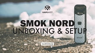 Smok Nord Unboxing amp Setup [upl. by Aisatsana]