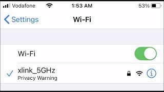 Privacy Warning WiFi On iPhone Fix [upl. by Sewell212]