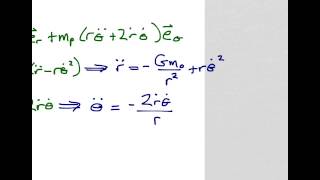 Lesson 15 Central Forces and Orbital Motion [upl. by Eiduam]