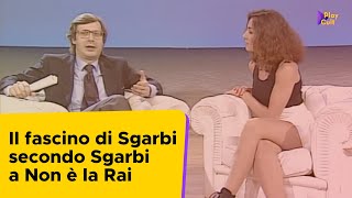 Il fascino di Sgarbi secondo Sgarbi a Non è la Rai [upl. by Zannini830]