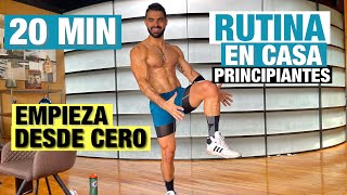 Cardio Para Principiantes 20 MIN Ejercicios Básicos En Casa [upl. by Yknarf]