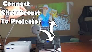 Google Chromecast How to Connect to Projector ALL GOOGLE CHROMECASTs [upl. by Icats]