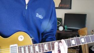 Gimme Shelter Standard Tuning Lesson  Rolling Stones [upl. by Aihsat857]