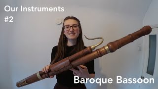 Our Instruments 2  Baroque Bassoon [upl. by Remle504]