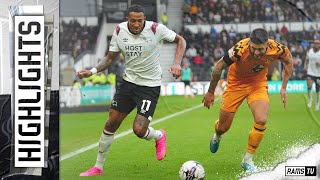 HIGHLIGHTS  Derby County Vs Cambridge United [upl. by Grube]