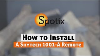 How to Install a Skytech Fireplace Remote  SKY1001A [upl. by Noivax]