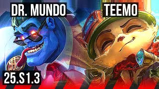 DR MUNDO vs TEEMO TOP  313  NA Master  25S13 [upl. by Isobel58]