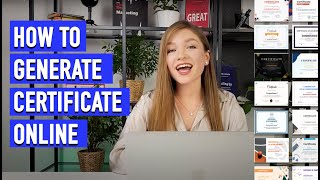 How to Generate Certificate Online for Free using Certifier [upl. by Gualtiero]