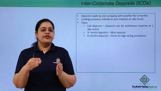 Class 11th – Inter Corporate Deposits  Business studies  Tutorials Point [upl. by Eenel]