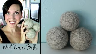 How to Make Wool Dryer Balls [upl. by Guendolen360]