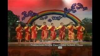 Jhumur dance of Assam [upl. by Ydwor]