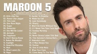 Maroon 5  Greatest Hits Full Album  Best Songs Collection 2023 [upl. by Filippo265]