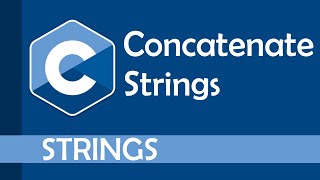 Concatenating strings in C [upl. by Spence]