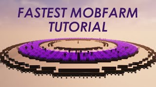 How To Build The Fastest Mob Farm in Minecraft  End Of Light EOL  Tutorial [upl. by Eve248]