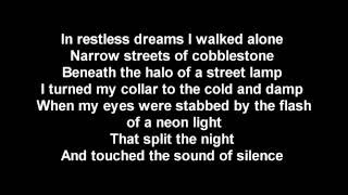 The Sound of Silence LYRICS VERSION The Sound of Silence 1964 [upl. by Wallack502]