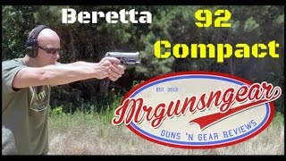 Beretta Compact M9A1 Inox Pistol Review HD [upl. by Adlesirk420]