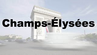 How to Say Champs Élysées CORRECTLY amp WHY French Pronunciation [upl. by Werdnaed367]