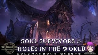 Elder Scrolls Online  L45 Soul Survivors amp Holes in the World [upl. by Eilrahc409]