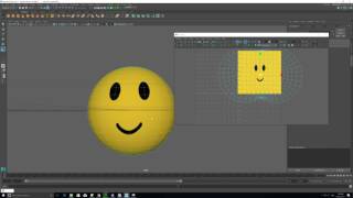 UV Mapping a Sphere in Maya [upl. by Yelyk]