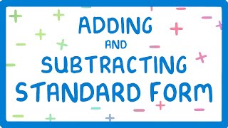 How to Add or Subtract Numbers in Standard Form Part 44 26 [upl. by Ynnaej]