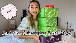 Australian Subscription Boxes 2024 Unboxing [upl. by Llewellyn270]