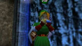 Legend of Zelda Ocarina of Time Walkthrough 07 28 quotHookshotquot [upl. by Mw]