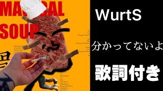 WurtS分かってないよ 歌詞付き [upl. by Dessma]