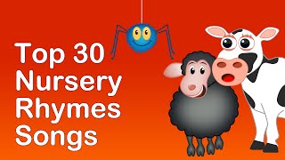 TOP 30 NURSERY RHYMES SONGS  Compilation  Nursery Rhymes TV  English Songs For Kids [upl. by Eiveneg]