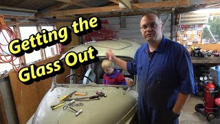 Morris Minor  Windscreen Removal  Part 15a [upl. by Aketal]