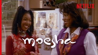 Moesha First Ever Scene  Moesha Oversleeps amp Meet the Mitchell Family [upl. by Rosati]